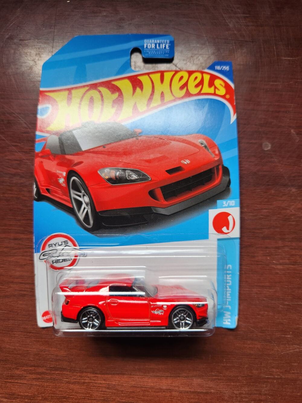 Hot Wheels 2022 HW J-Imports Honda S2000 Red 3/10 New